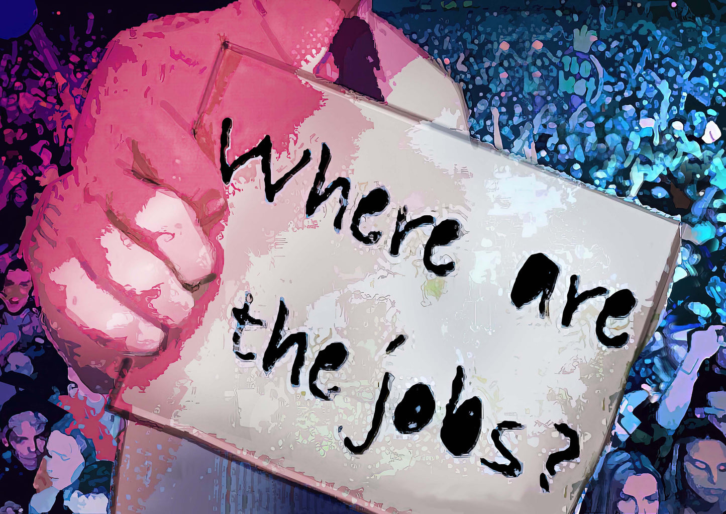 Jobless Blues: Echoes of Economic Struggle