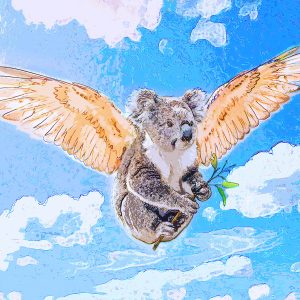 Koala with Wings