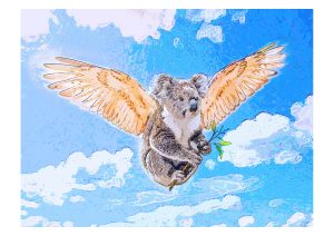 Koala with Wings